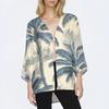 Women's Casual Fashion Printed Lightweight Mid-length Jacket Cardigan