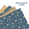 Festival Decorative Paper Seasonal Kraft Paper Sheets Christmas Wrapping Paper Christmas Reindeer Gift Wrap For Parties Presents