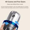Electric Coffee Grinder with 40 Adjustable Settings Portable Rechargeable for Travel Home