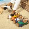 Fashion Fashion Women Sandals Summer Ladies Hollow Open Toe Wedge Casual Female Soft Beach Shoes Outdoor Comfortable Platform Sandals