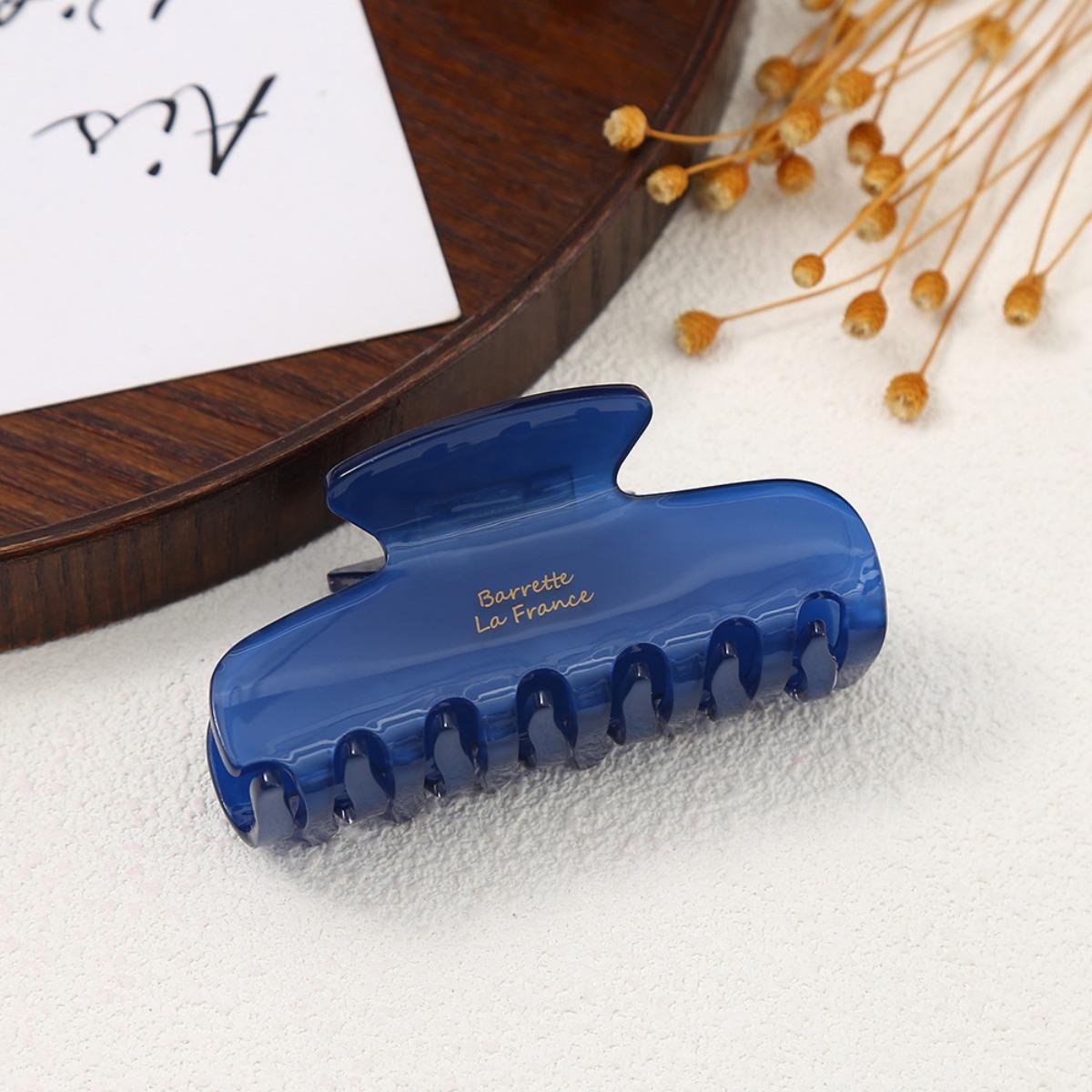 Fortschrittlicher Essigsäure-Clip-Stil, Ovaler Haarclip, Hinterkopf-Platten-Haarclip, Haarschmuck, Große Haarklammer-Stirnband