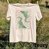 Floral Alligator Folk Art Shirt, Botanical Crocodile Tee, Cottagecore Reptile Top, Linocut Swamp Animal Apparel, Earthy Nature Gift