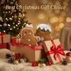 Gingerbread Man Christmas Plush Pillow - Cute Cartoon Sofa Cushion and Festive Decoration Gift