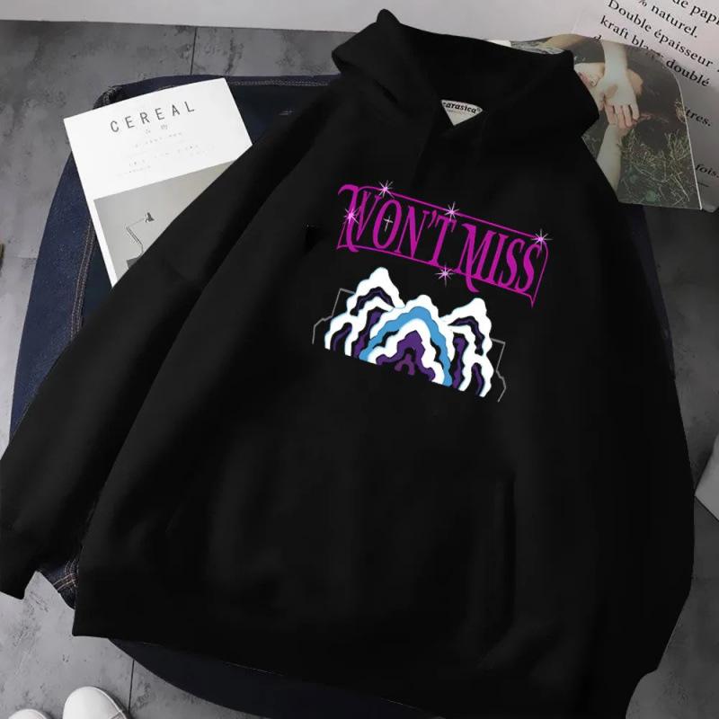 Autumn Winter Kpop Demon Hunters Printed Hoodies Fashionable Casual Warm Sports Long Sleeved Women's Hooded Sweatshirts