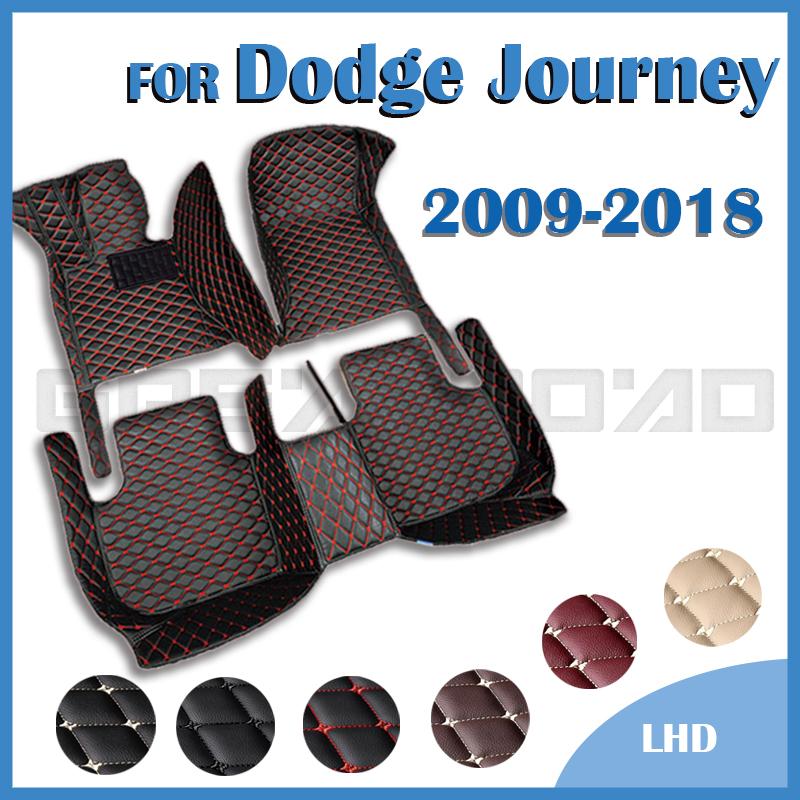 

Автомобильные коврики для Dodge Journey 2009 2010 2011 2012 2013 2014 2015 2016 2017 2018 Пользовательские автомобильные подушечки для ног Интерьер