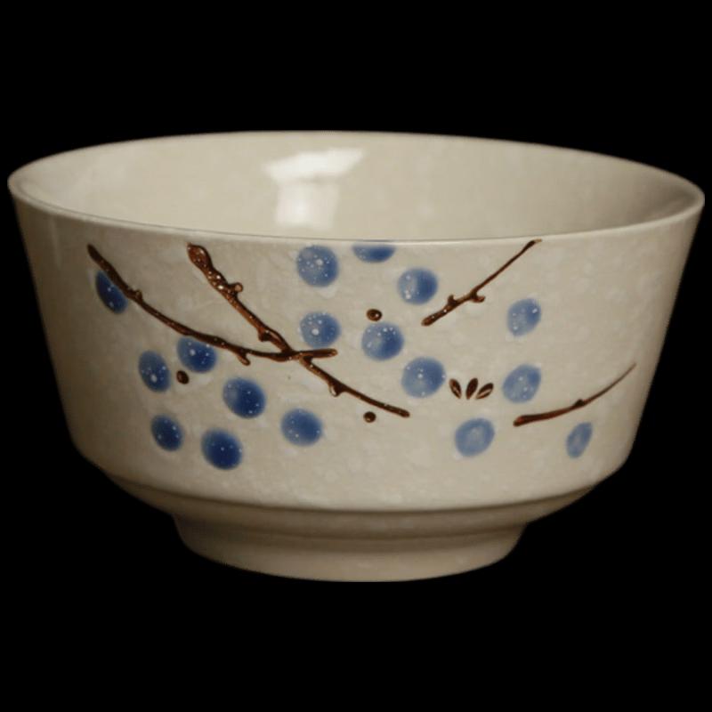 Diruien Japanese Style 7-Inch Underglaze Ceramic Bowl