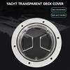 4"/6" Deck Cover for Boat Yacht Marine Deck Inspection Access Cover Inspection Cover Deck Lid