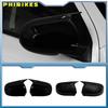 Car Rearview Mirror Cover Side Wing Mirror Cover Caps Gloss Black For Mitsubishi For ASX For Outlander 2013-2018 Left &Right