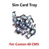 SIM Card Tray For Tecno Camon 40 CM5 SIM1 + SIM2 Card Tray Replacement Part