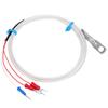 Temperature Sensor Probe PT100 Thermistor Temperature Measuring Probe Round Hole Patch Type5m
