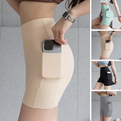Sicherheits-Shorts, weich, atmungsaktiv, Bauchkontrolle, Damen-Sport-Shorts, schnell trocknend, Yoga-Shorts, Damen-Sicherheitshose, Damenbekleidung