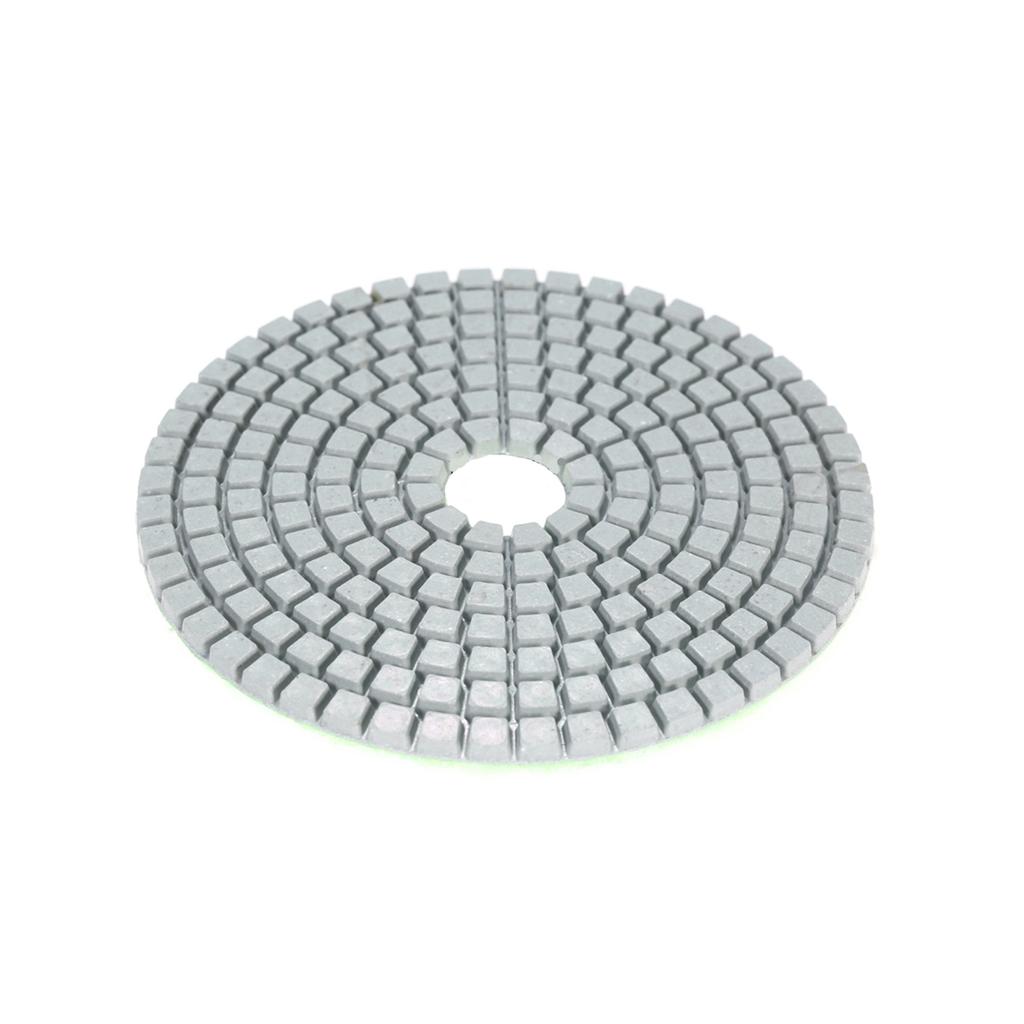 10 Piece Set Diamond Polishing Pads 4 Inch Wet/Dry Granite Stone Concrete Marble