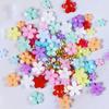 2022 Hot Selling Nail Art Five Petal Flower Jewelry Size Mixed Three-dimensional Resin Drill Flower Nail Art Jewelry