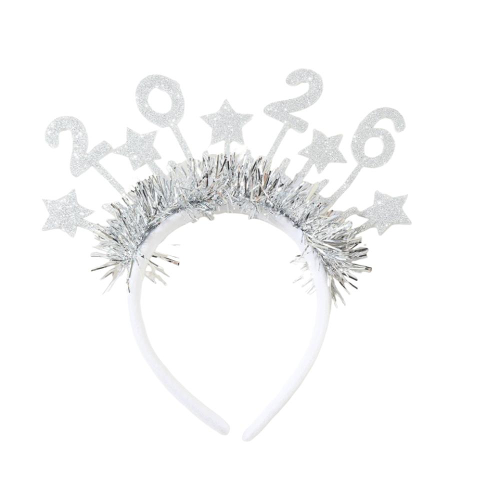 Sequin Star Strip Headwear Sweet Christmas Headpiece Children Gifts Glitter Hair Hoop  Cosplay