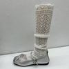Leg Warmers Balletcore Stockings Y2k Knit Knee High Socks Fashion Mid-tube Stocking  Spring