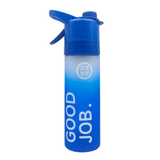 Spray Water Bottle Thermal Travel Water Cup BPA Free 650ml Large Capacity Drinkware for Outdoor Sports Fitness