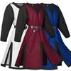 Herren Steampunk Retro Mantel: Einfarbige mittelalterliche Uniform Cosplay