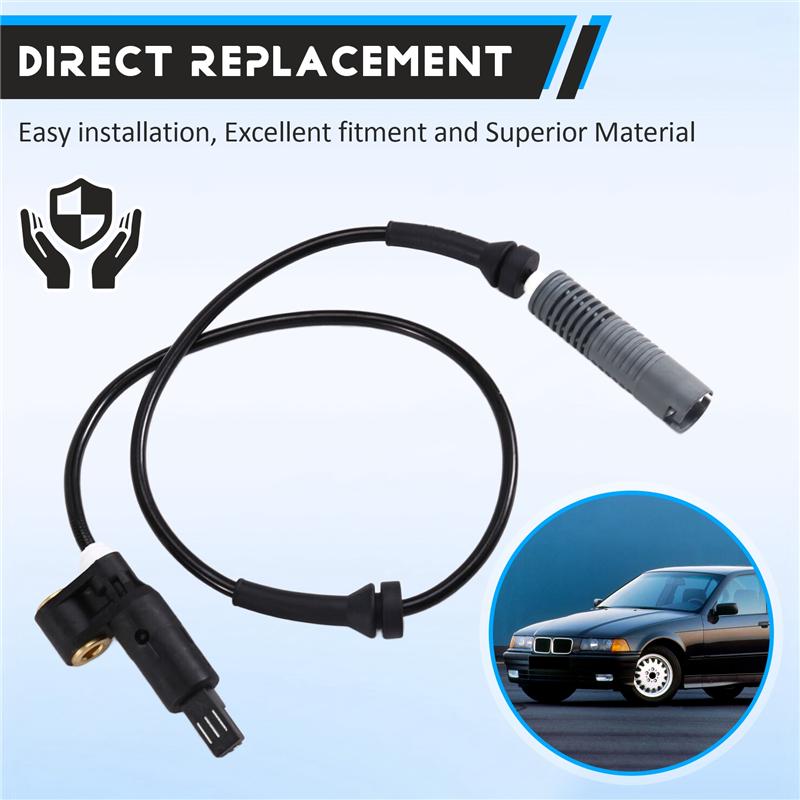 For BMW E36 3 Series M3 Z3 320I 318I 328I 34521163027 34521163028 Front Rear Left Right Wheel Speed ABS Sensor ALS432