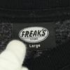 FREAK'S STORE Print Short sleeve Round neck T-shirt L black Men's Used