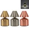 Touch Desktop Light 3 Color LED Hardware Acrylic Cordless Stepless Dimming Table Desktop Lamp 3W Space Saving for Restaurant