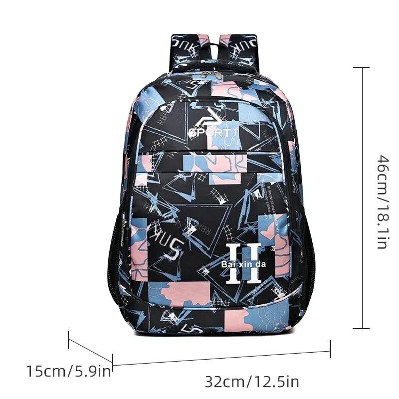 Large Travel Bag for Teenagers Schoolbag Female New Fashion Backpack Brand Classic Nylon Computer Casual Backpack Bag
