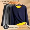 Men's Thickened Plus Velvet Thermal Underwear Set