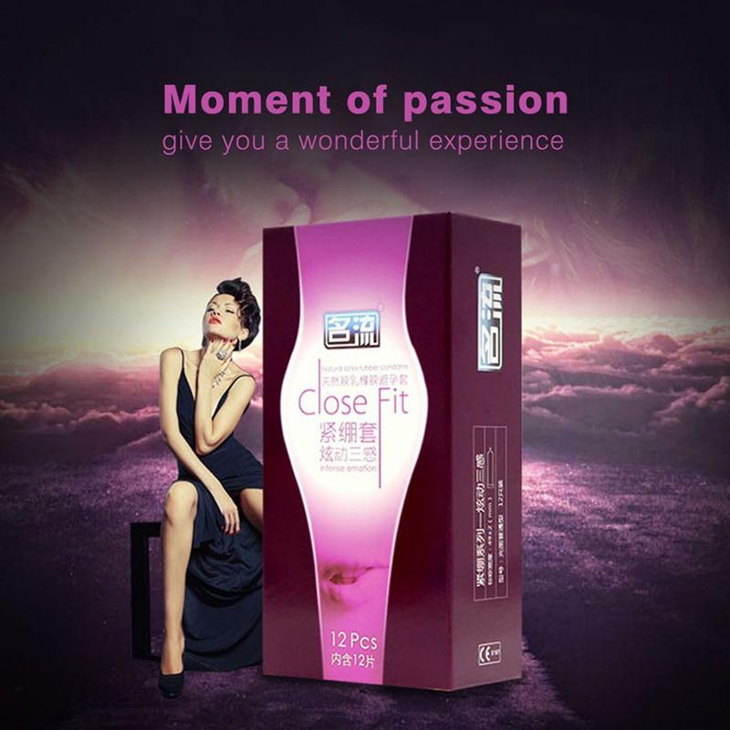 12pcs 49mm Condoms Sex Toys For Men Tight Ultrathin Close Fit Condom Small Size Condom Close Fit Latex Penis Sleeve Sex Supplies