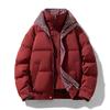 Men's Daily Short Cotton Jacket Casual Style Warm     Winter Coat