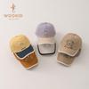 Korean Style Quick-Dry Spring Baseball Cap - Cute Bear Design, Unisex Baby Sun Protection, Outdoor Duckbill Hat
