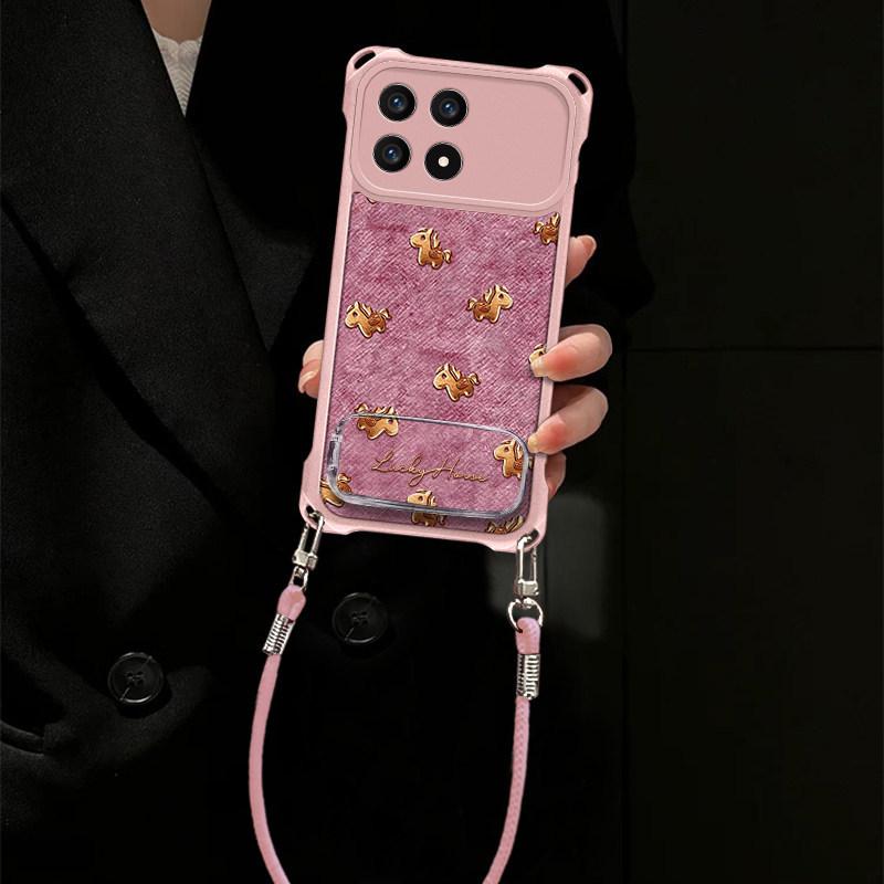 Suitable for Redmi K90 mobile phone case K80Pro protective case K70 full screen pony Redmi note15/14 new model