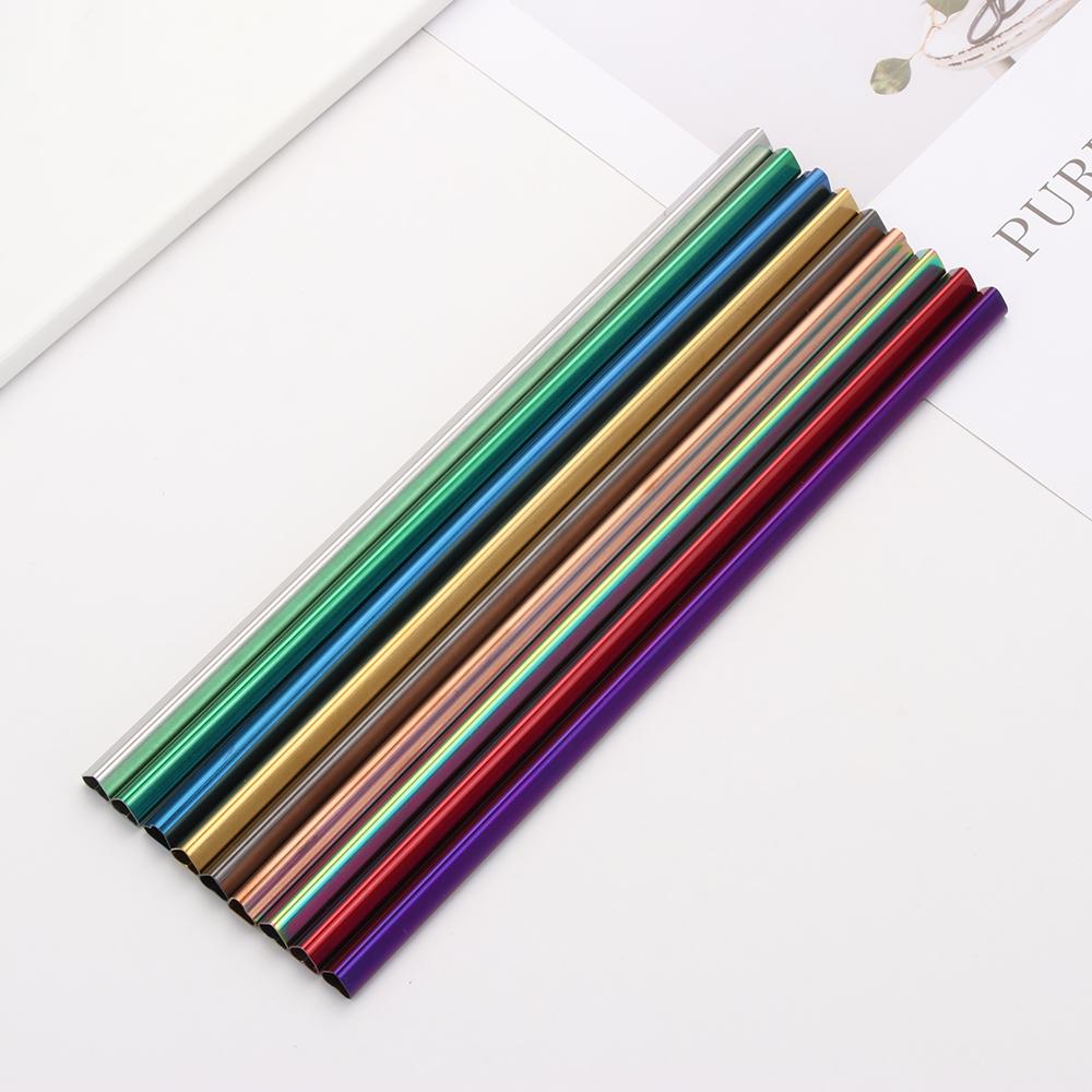 Stainless Steel Kitchen Accessories Metal Straws Bar Tool Drinking Straw Reusable Straw