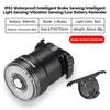 WEST BIKING Waterproof Bicycle Light Brake Sensor Smart Cycling Bike Tail Light