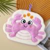 Thickened Quick-Dry Cute Crab Kids Hand Towel for Kitchen & Bathroom