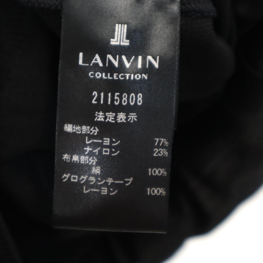 LANVIN LA COLLECTION made in Japan Long sleeve cardigan 40 black Women Used