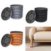 4pcs/set Anti Noisy Furniture Leg Slider Pads Easy Move Soft Slip Mat Thickening Anti-abrasion Sofa Chair Floor Mat