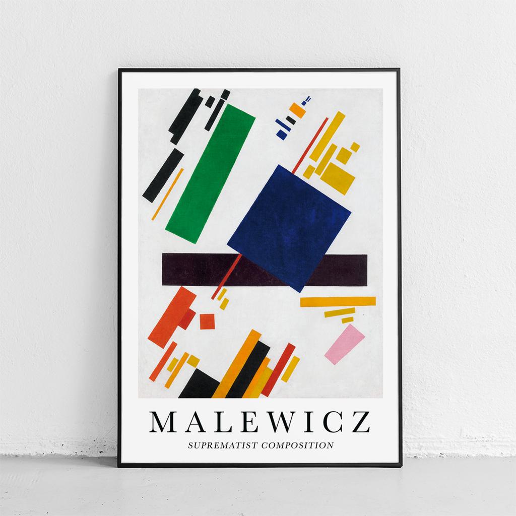 Poster Malevich Abstraction Painting