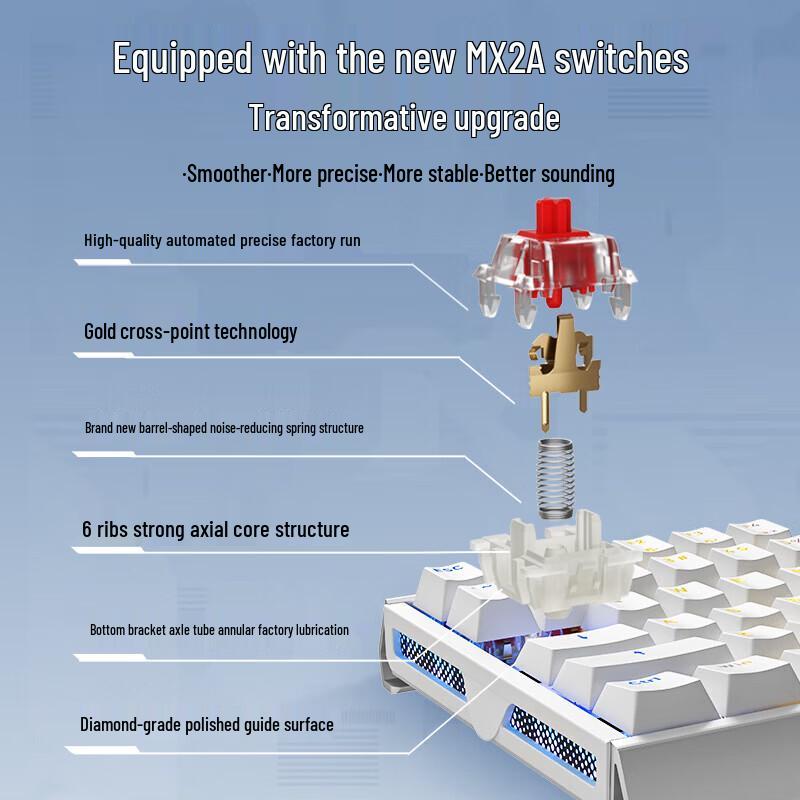 CHERRY MX3.1 108-Key RGB Wired Mechanical Keyboard