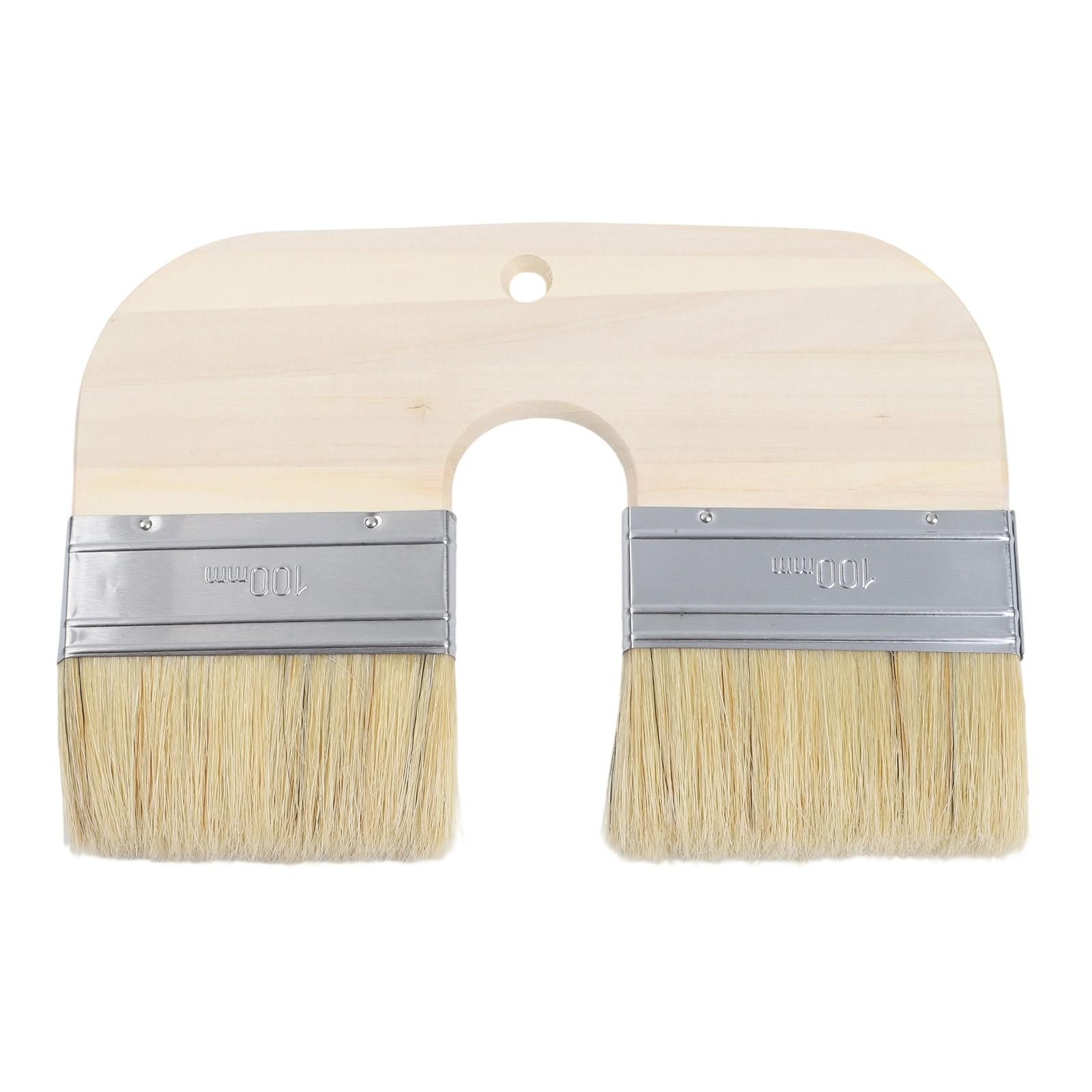 Efficient Coverage Brush Limewash Brush Natural Bristle Brush