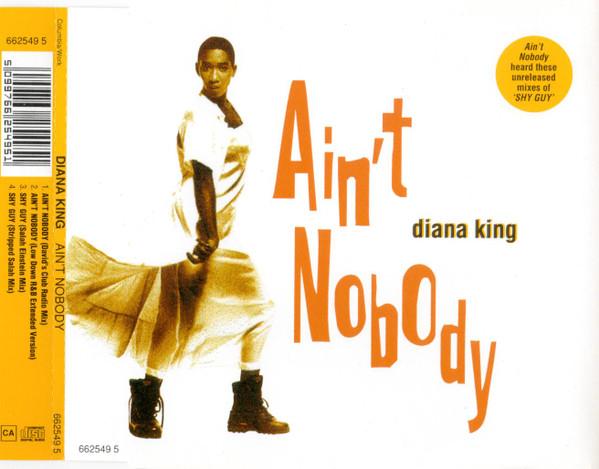 

CD DIANA KING Aint Nobody 6625495 Columbia 1995 UK Dance Electronica Used