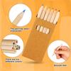 50Packs/300Pcs Mini Drawing Colored Pencils 3.5 Inch Portable Short Fat Color Pencils Pre-Sharpened Colored Pencils Mini Colouri