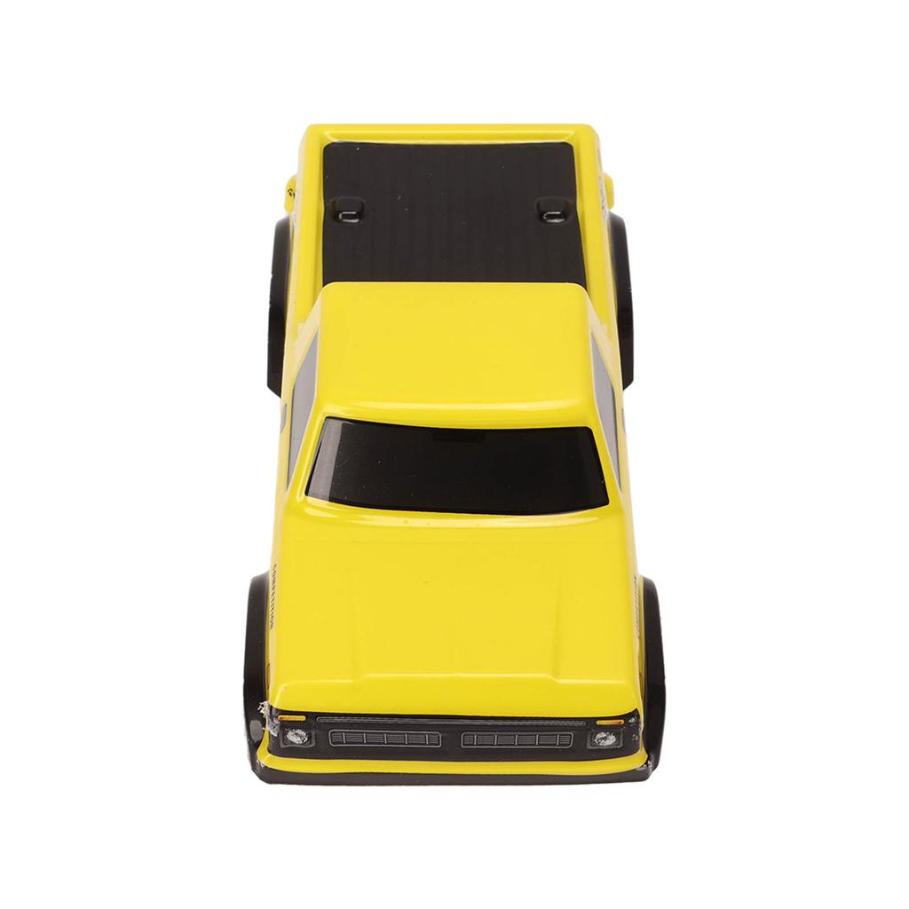 RC Car Body Shells Wheel Base 125mm Shock Resistance RC Accessories for Axial SCX24 1:24 Tracked Vehicle Yellow