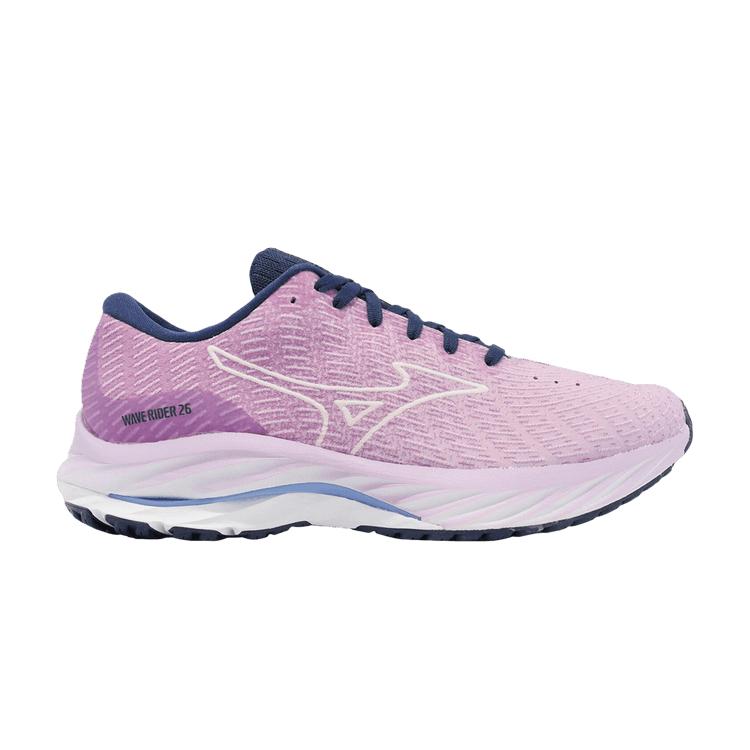

Mizuno Wave Rider 26 4E Wide Lavender Men Sneakers Purple Grey Navy J1GD227773 37