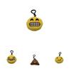 Soft Emoji Plush Keyring With Pp Filling For Mobile Phone Pendant And Gift For Kids And Teens