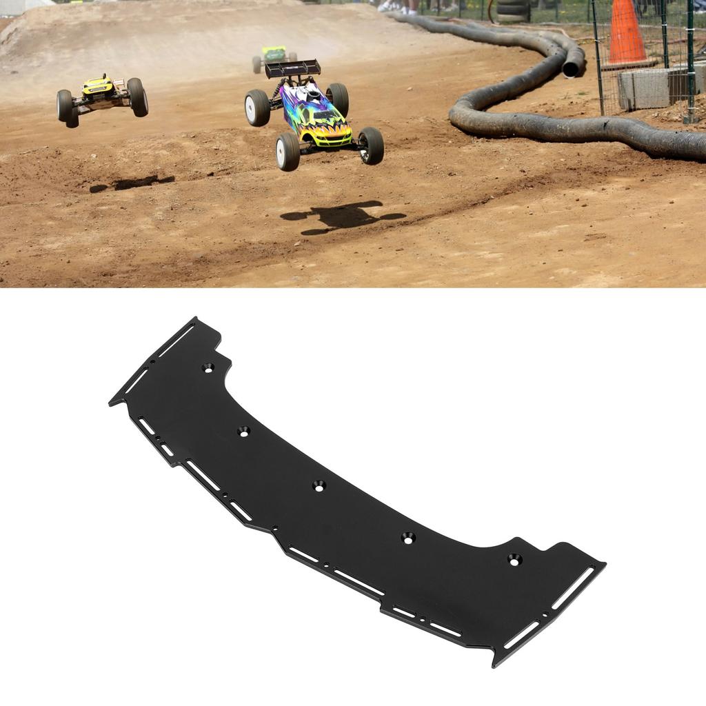 RC Car Front Bumper 11.9in Wide Aluminium Alloy High Strength Exquisite Color RC Car Protective Bar for 1Celsius7 1Celsius8