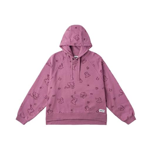 

Vans x HIRONO Collaboration Long-Sleeve Hoodie Women s Gray Pink EU S рожевий