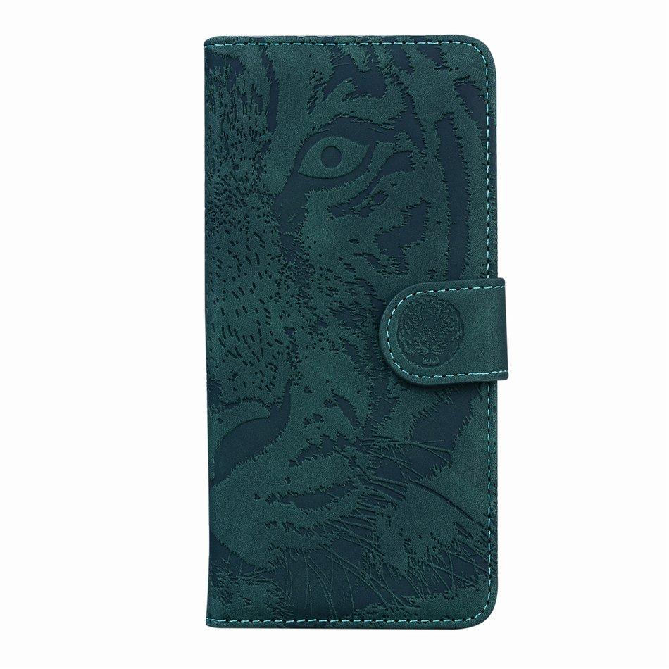 

Tiger Embossing Male Holster For Samsung Galaxy M31S A51 A71 A01 Core A11 A21 A21S A31 A41 A50 A91 Leather Phone Case S20Fe D26F For S20Fe S20Lite зелений
