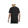 Nike Loose Soft Sweat-Wicking UV Protection Round Neck Short Sleeve T-Shirt Men Tops Black Anthracite HF4635-010