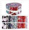 Plain Colored Cotton Fabric Strips Set for DIY Handmade Projects