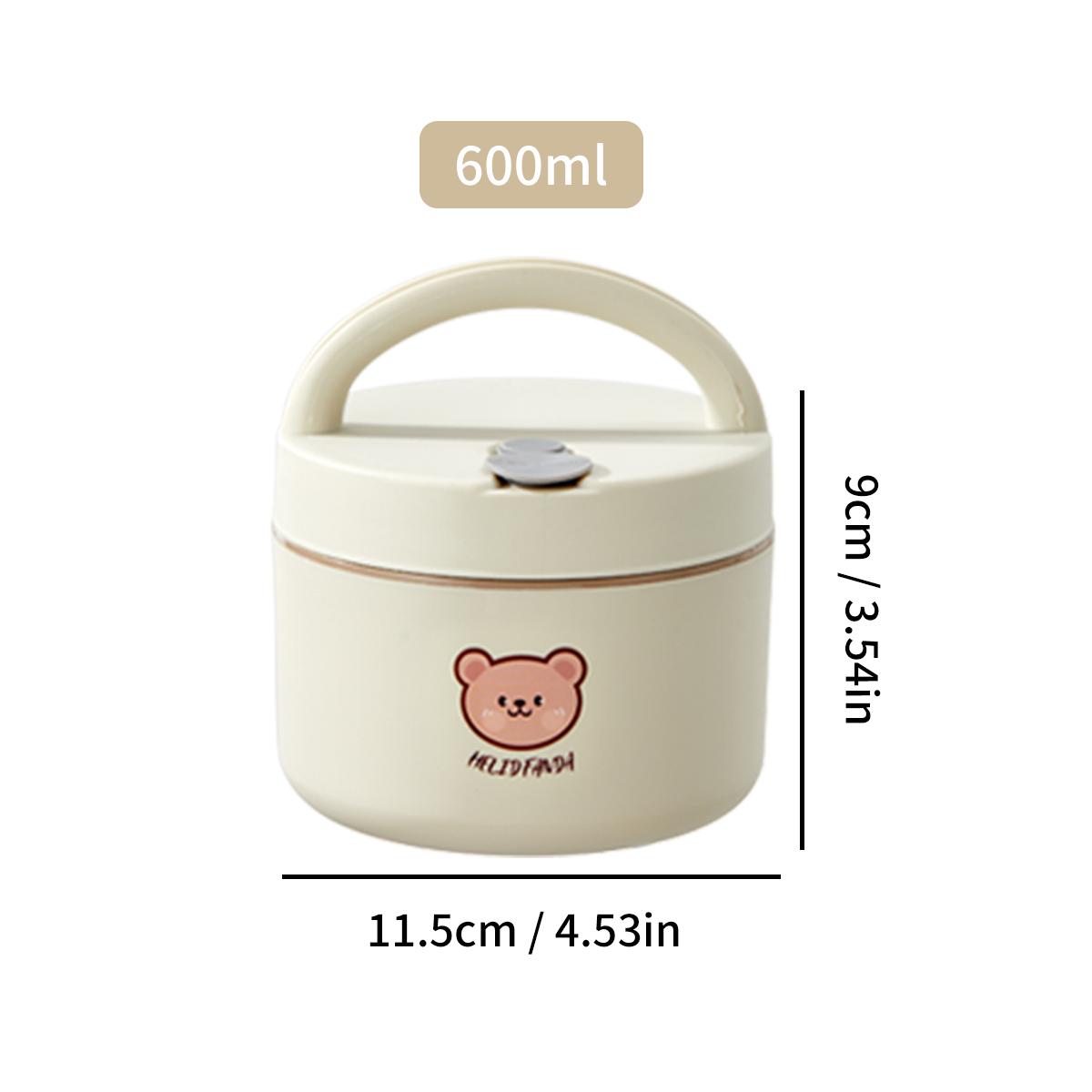 Portable Thermal Bento Lunch Box For Kids Students Microwave Safe Leak-proof 316 Stainless Steel Insulated Lunch Food Container 2270₽
