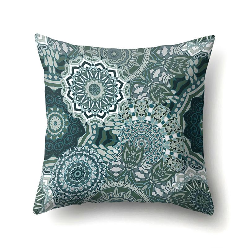 Retro Nostalgic Bohemian Ethnic Style Polyester Pillowcase Car Decoration Home Printed Pillowcase